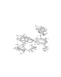 Insulator Diagram and Parts List for LX410 54AE9U727-54AHE9U727-54AHE9U1727-54AHE9U2727-54AIE9U727-54AIE9U1727-54AIE9U2727-54AJE9U727-54AKE9U727 Cub Cadet Lawn Tractor